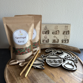 Speelrijst kerst set