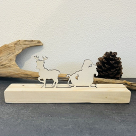 Uitbreidingsfiguur kerst arrenslee