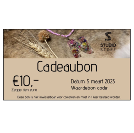 Cadeaubon (per post)