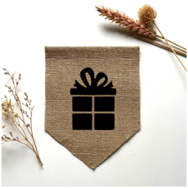 Vlag jute sint figuren