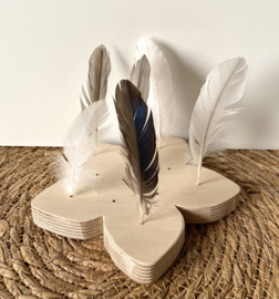 Bloemen/verenplank bloem figuur