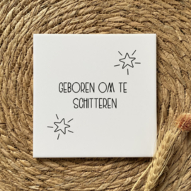 Geboorte tegeltje