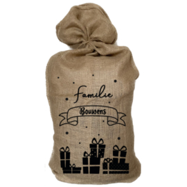 Jute cadeau zak