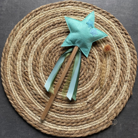 Toverstaf ster turquoise