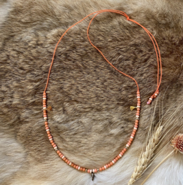 Ketting fijn oranje