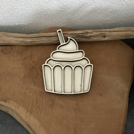 Vulvorm cupcake