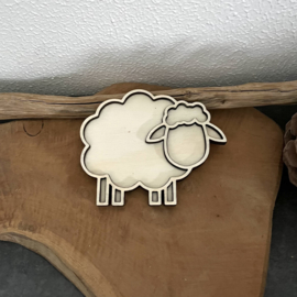 Vulvorm schaap