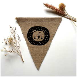 Vlag jute dieren