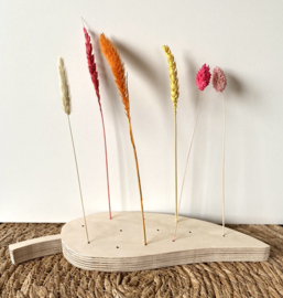 Bloemen/verenplank veer figuur