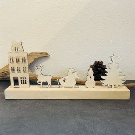 Kerst set compleet 1 rij groot