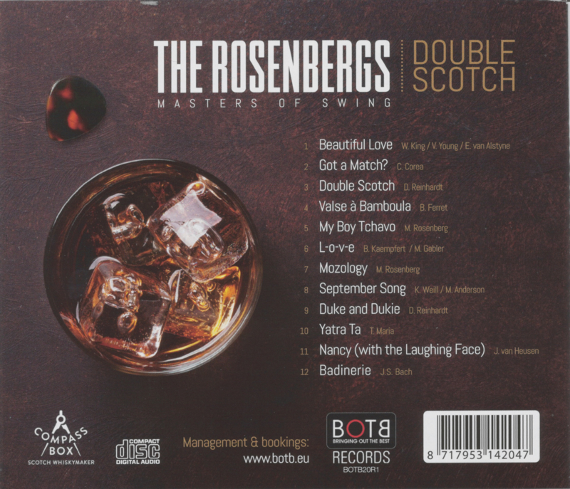 The Rosenbergs Masters Of Swing Featuring Stochelo Rosenberg And Roby Lakatos Double Scotch Cd And Book Catalog Sinti Music Records