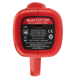 Elektrische snoeischaar Home Smart  Ø 20mm