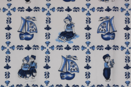 Dutch Folklore Fabric
