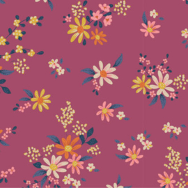 Chic Escape Daisy Field plum