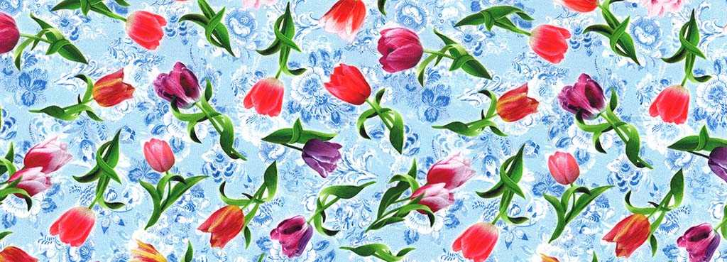 Spring in Delft DCX12240 blue