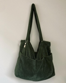 Nieuw! Olive Bamboo Bag