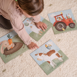 Little Dutch I Little Farm 4 in 1 puzzel