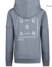 NO WAY MONDAY I Hoodie I Zachtblauw I Capuchon