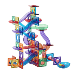 Learn & Grow toys I Magnetische ballenloop I Uitbreidingspakket I 88 stuks