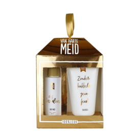 Giftset I Van harte meid I 100%leuk