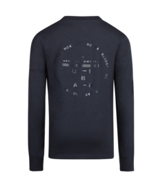 NO WAY MONDAY I longsleeve I jongens I donkerblauw