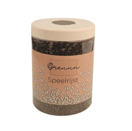 Grennn Speelrijst I zwart