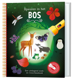 Zaklampboek I Speuren in het bos I hardcover