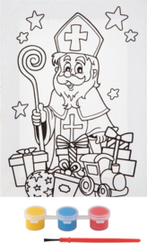 Canvas I Schilderij Sinterklaas