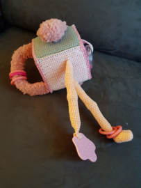 Speelkubus Flamingo
