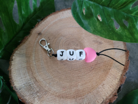 Sleutelhanger Juf