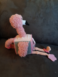 Speelkubus Flamingo