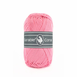 Durable Coral Katoen 50g - 232 Roze