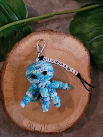 Sleutelhanger Octopusje (met naam)