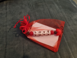 Sleutelhanger Love / Valentijn