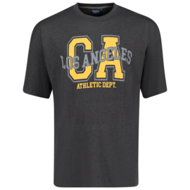 Adamo T Shirt LA antraciet