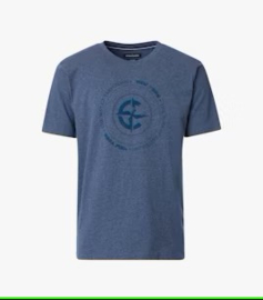 Casa Moda T Shirt Travelling blue