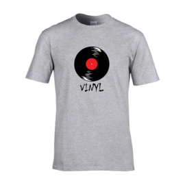 Vinyl t-shirt men