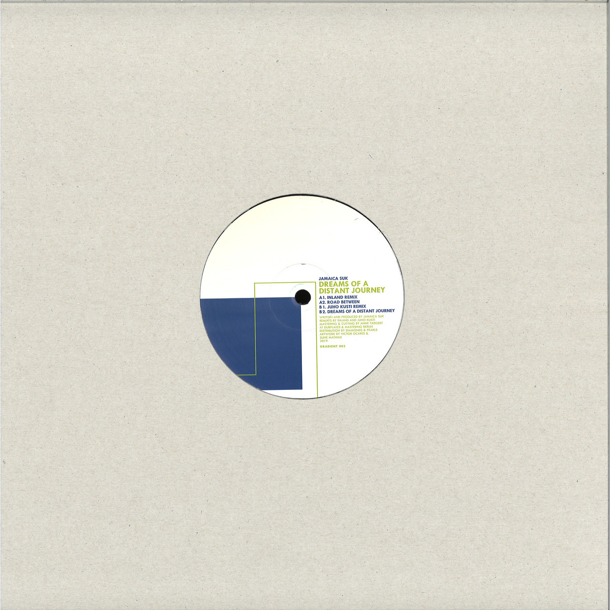 Jamaica Suk - Dreams of a Distant Journey EP - GRA003 - Gradient