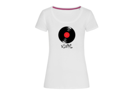 Vinyl t-shirt woman body fit