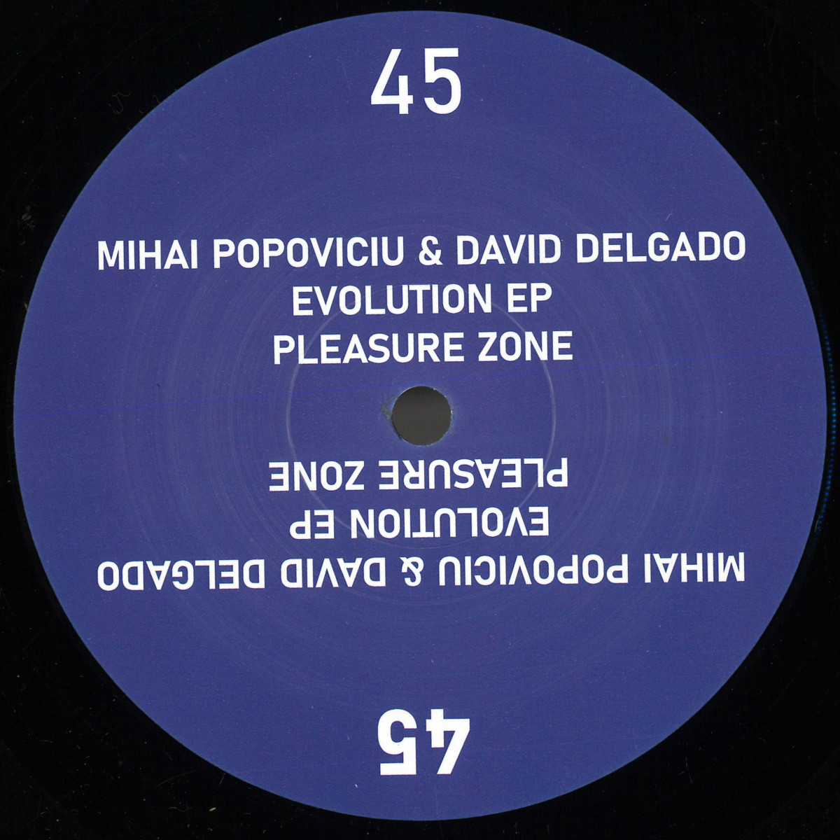 Mihai Popoviciu & David Delgado - Evolution EP - PLZ045 - Pleasure Zone