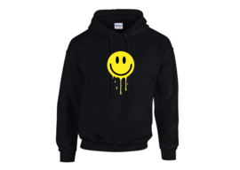 Melting smiley hoodie