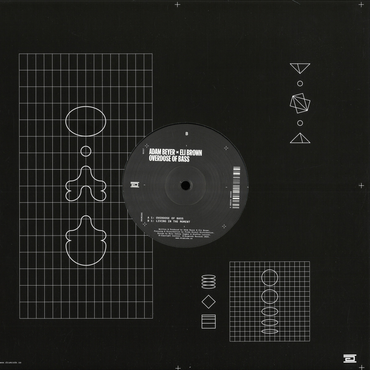 Adam Beyer & Eli Brown - Overdose Of Bass - DC317 - DrumCode