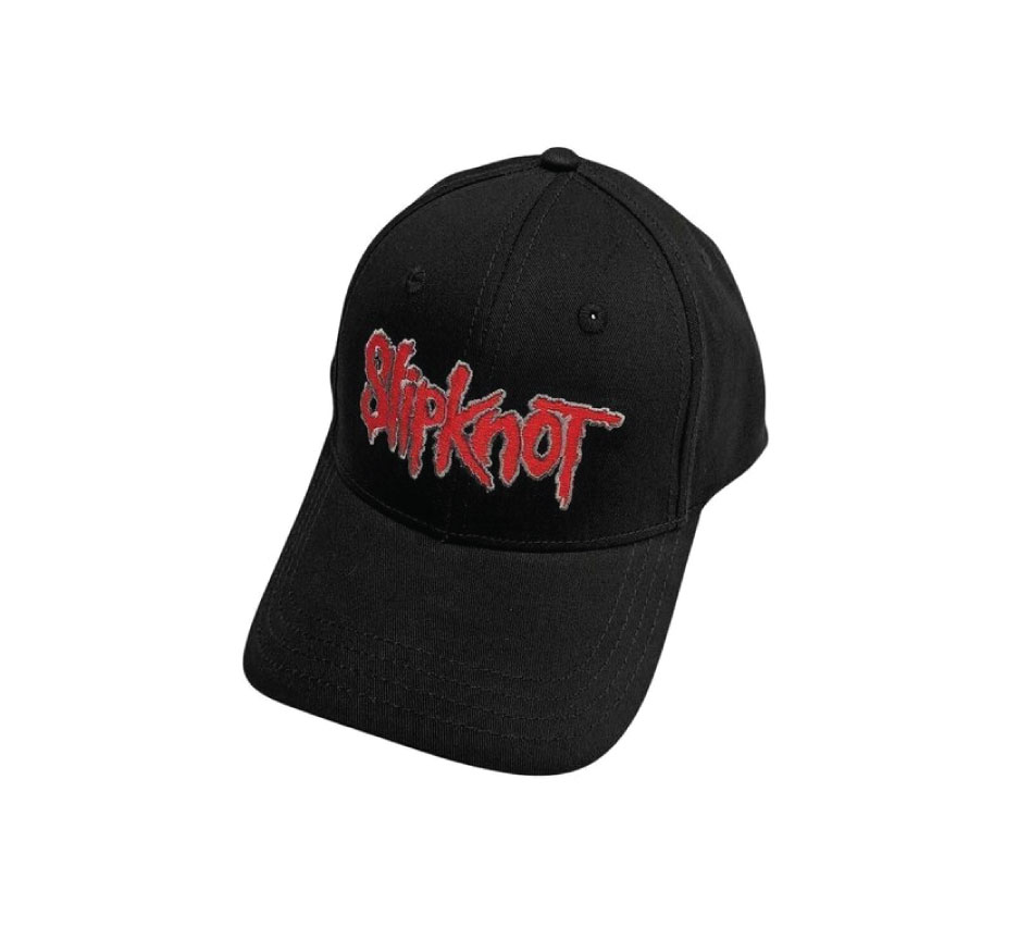 Slipknot Text Logo Cap Black