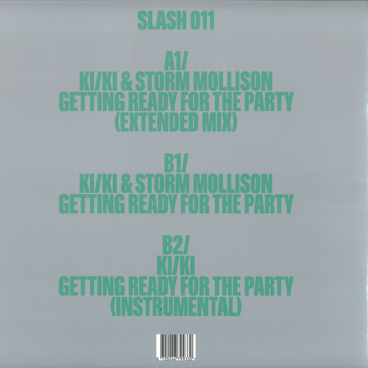 Ki/Ki & Storm Mollison - Getting Ready For The Party - SLASH011 - SLASH