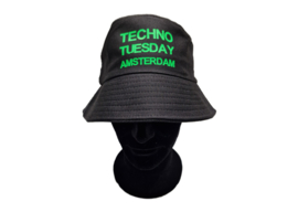 Techno Tuesday Amsterdam bucket hat black