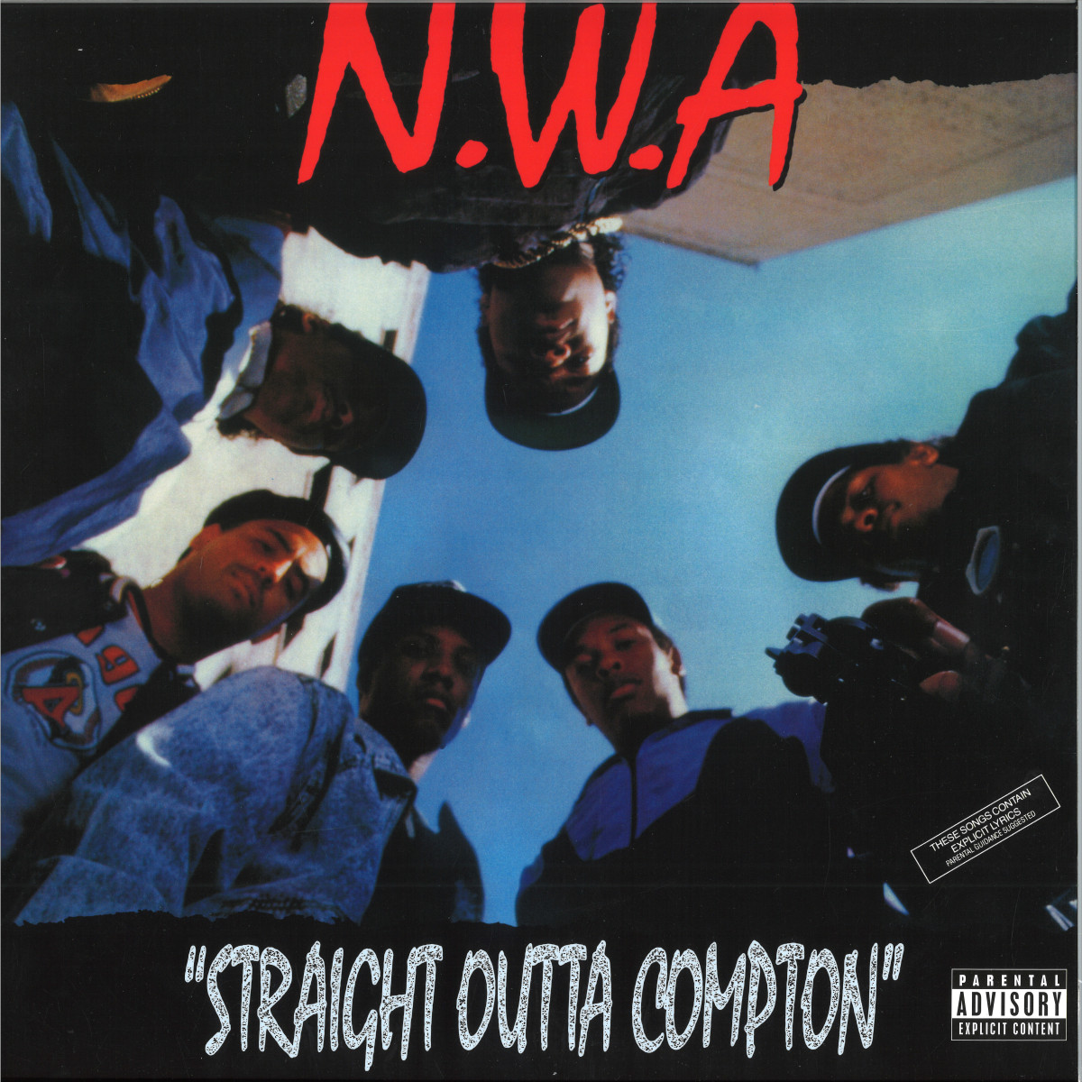 N.W.A. - Sraight Outta Compton LP - 5346995 - Polydor Germany