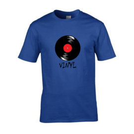 Vinyl t-shirt men