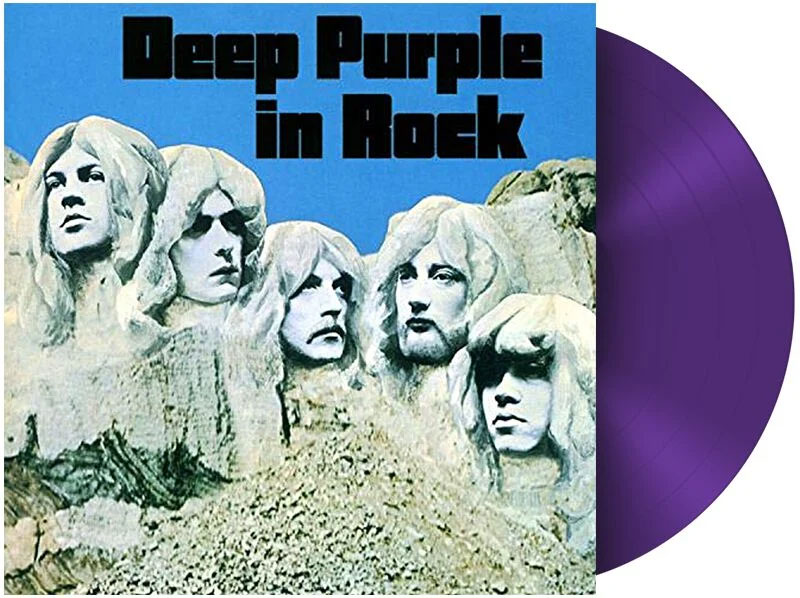 Deep - Purple In Rock - SHVL 777 - Harvest