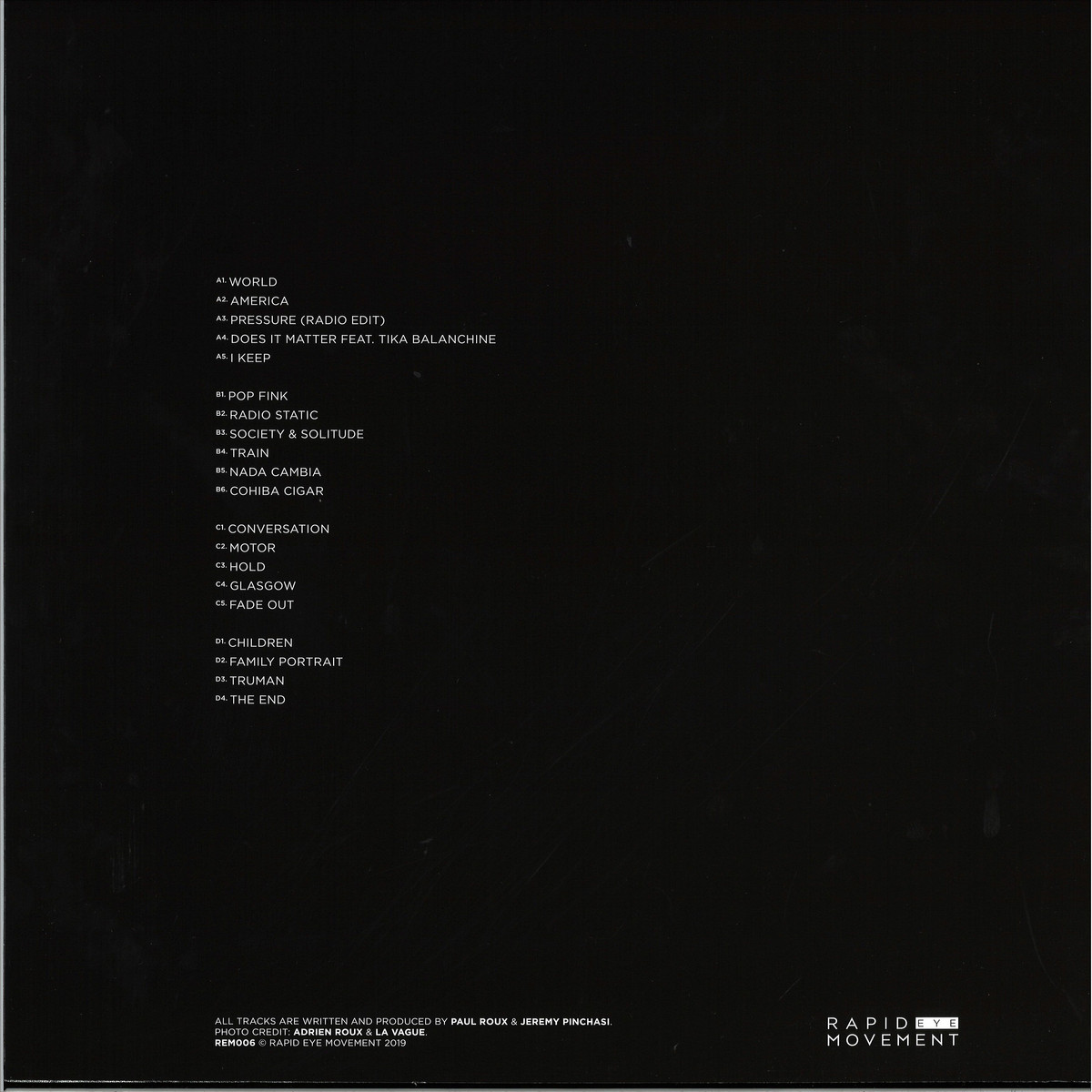 Memorial Home - World 2x12" - REM006 - Rapid Eye Movement