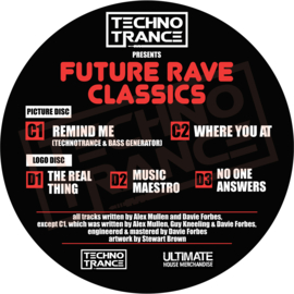 Technotrance – Future Rave Classics (Double Picture Disc) - YRS TRAX – YRST001